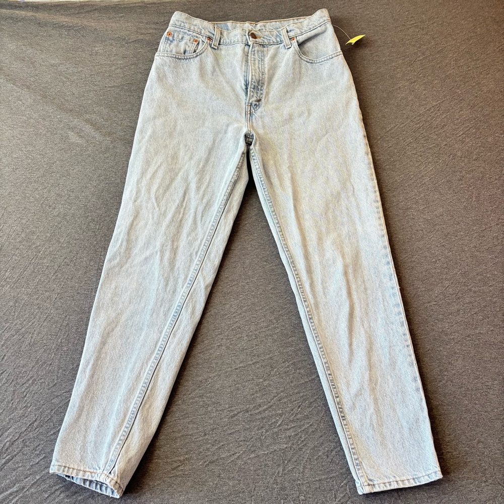 Vintage Levis‎ 550 Relaxed Fit Tapered Leg Light Wash Jeans 32 MED 550-0231